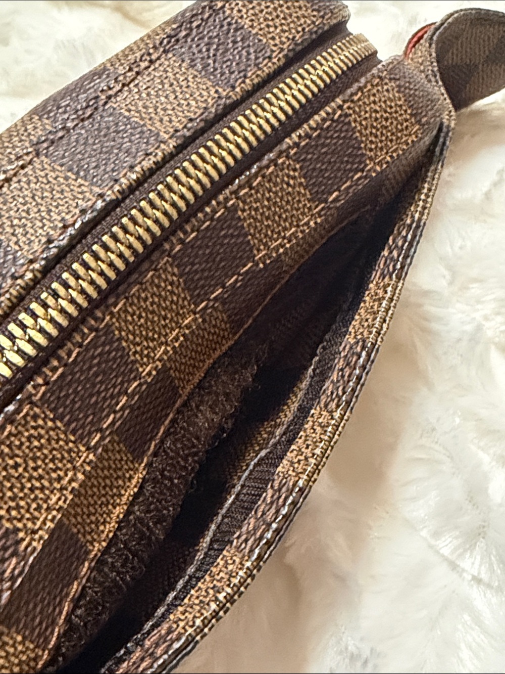 Louis Vuitton Brown Damier Ebene Belt Bag - Picture 5 of 12
